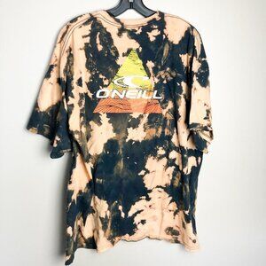 O'Neill Logo Graphic Tie Dye T Shirt 2XL Mens